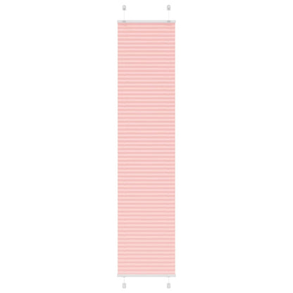 Tenda Plissettata Rosa 50x200 cm Larghezza Tessuto 49,4 cm