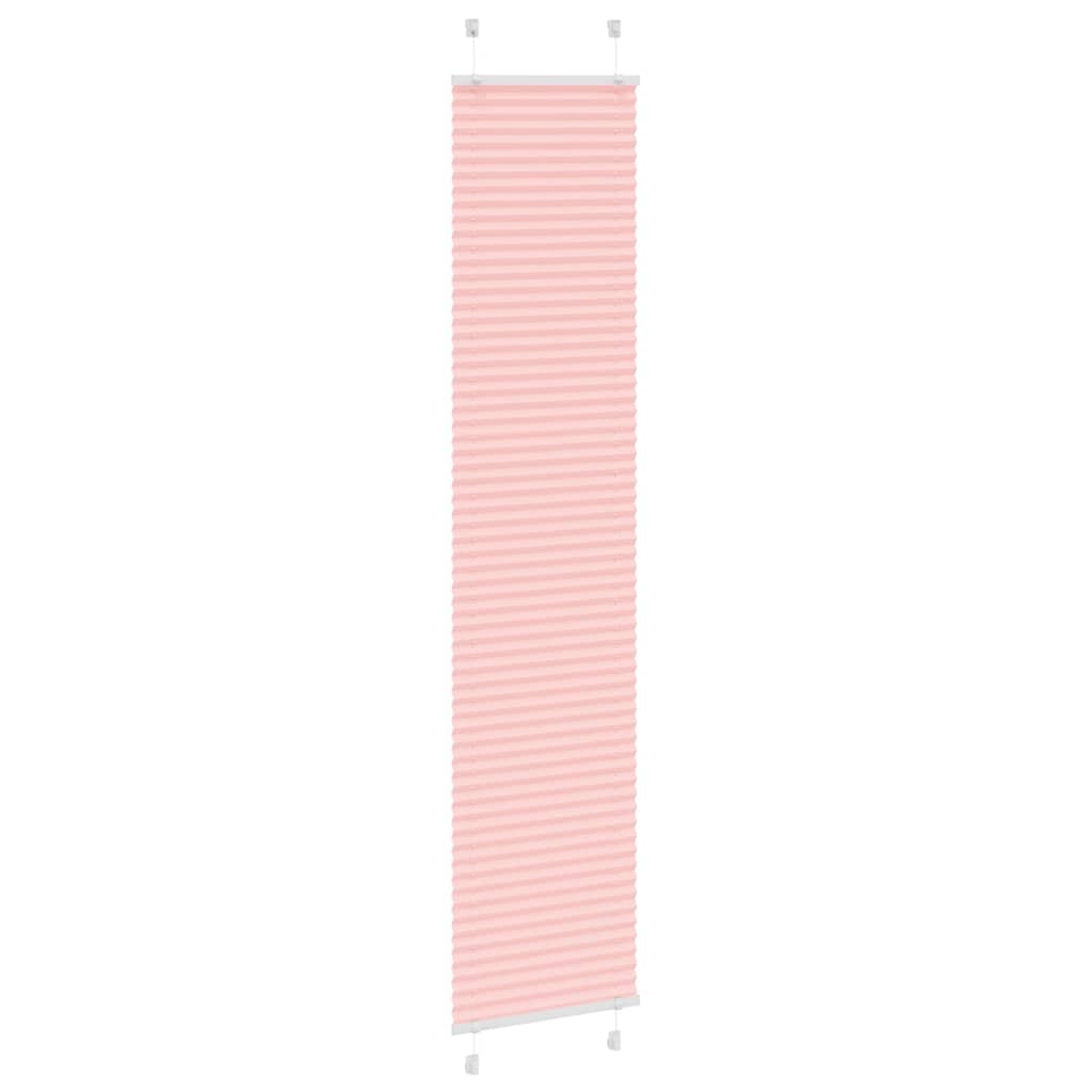 Tenda Plissettata Rosa 50x200 cm Larghezza Tessuto 49,4 cm | homemem39