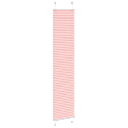 Tenda Plissettata Rosa 50x200 cm Larghezza Tessuto 49,4 cm | homemem39