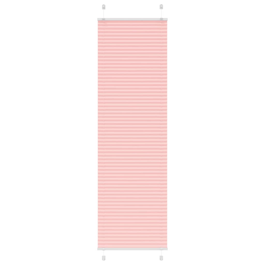 Tenda Plissettata Rosa 60x200 cm Larghezza Tessuto 59,4 cm