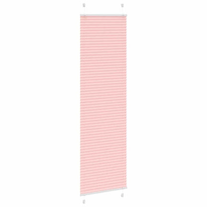 Tenda Plissettata Rosa 65x200 cm Larghezza Tessuto 64,4 cm