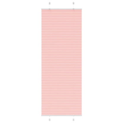 Tenda Plissettata Rosa 80x200 cm Larghezza Tessuto 79,4 cm