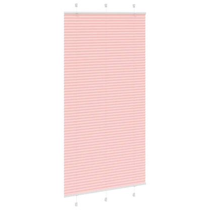 Tenda Plissettata Rosa 105x200 cm Larghezza Tessuto 104,4 cm | homemem39
