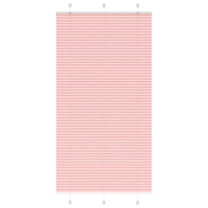 Tenda Plissettata Rosa 110x200 cm Larghezza Tessuto 109,4 cm