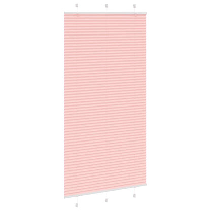 Tenda Plissettata Rosa 110x200 cm Larghezza Tessuto 109,4 cm