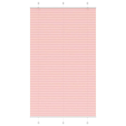 Tenda Plissettata Rosa 120x200 cm Larghezza Tessuto 119,4 cm