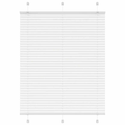 Tenda Plissettata Bianca 105x100 cm Larghezza Tessuto 104,4 cm
