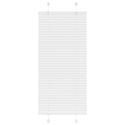 Tenda Plissettata Bianca 60x150 cm Larghezza Tessuto 59,4 cm