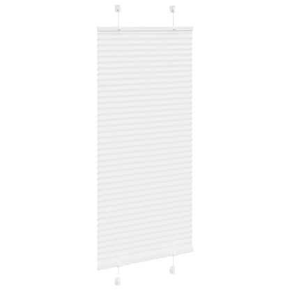 Tenda Plissettata Bianca 60x150 cm Larghezza Tessuto 59,4 cm