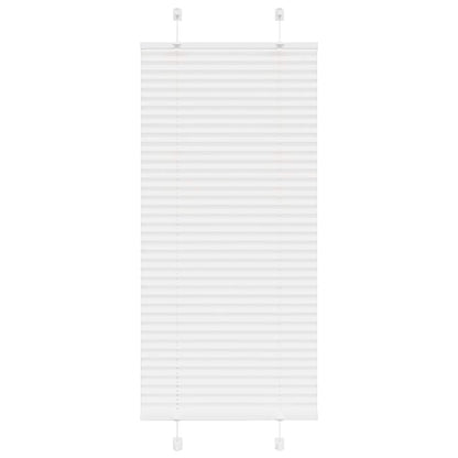 Tenda Plissettata Bianca 65x150 cm Larghezza Tessuto 64,4 cm