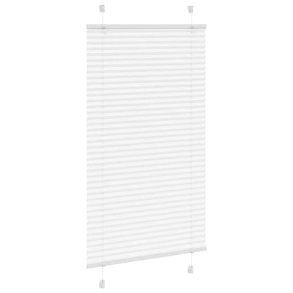 Tenda Plissettata Bianca 75x150 cm Larghezza Tessuto 74,4 cm | homemem39