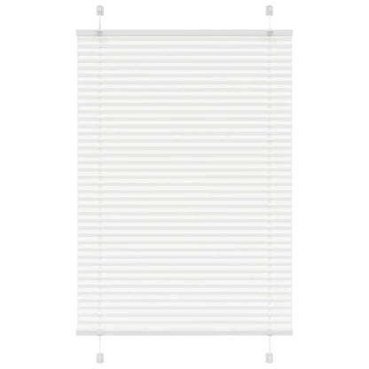 Tenda Plissettata Bianca 85x150 cm Larghezza Tessuto 84,4 cm