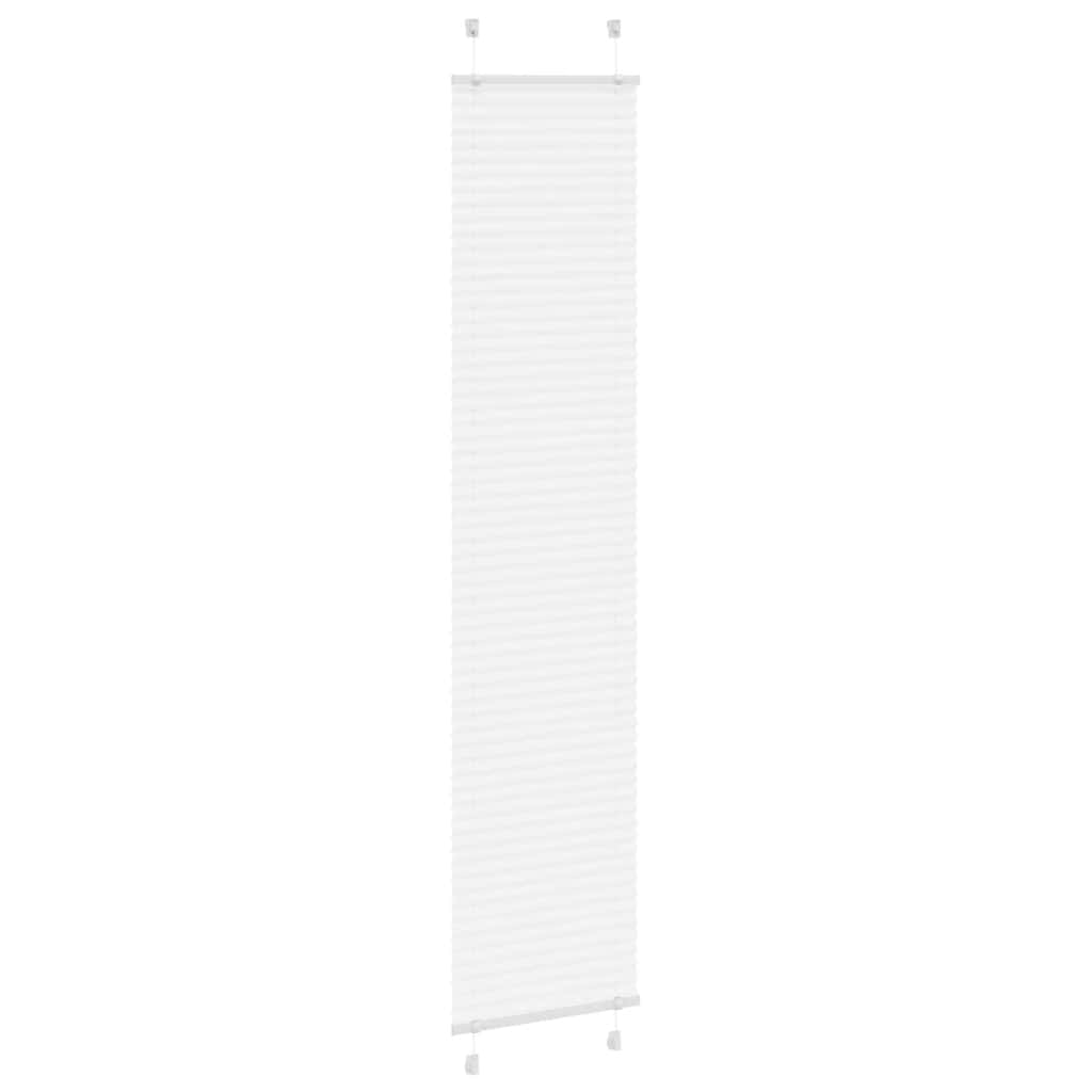 Tenda Plissettata Bianca 45x200 cm Larghezza Tessuto 44,4 cm | homemem39