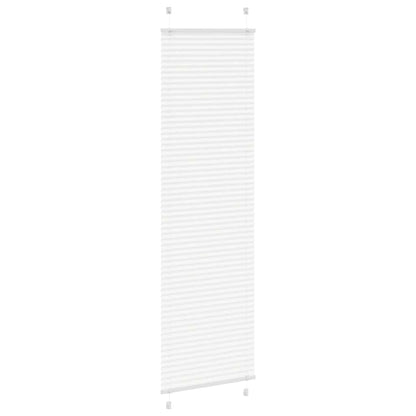 Tenda Plissettata Bianca 65x200 cm Larghezza Tessuto 64,4 cm | homemem39