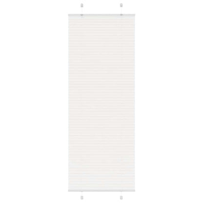 Tenda Plissettata Bianca 70x200 cm Larghezza Tessuto 69,4 cm