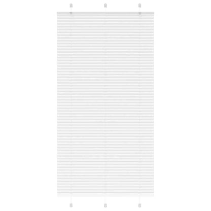 Tenda Plissettata Bianca 110x200 cm Larghezza Tessuto 109,4 cm