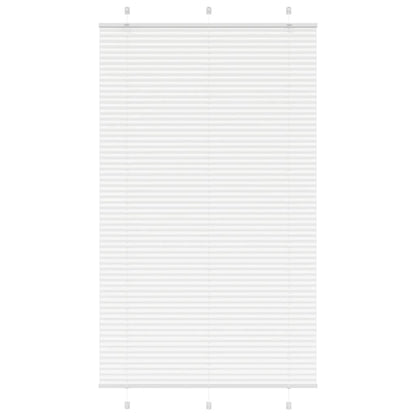 Tenda Plissettata Bianca 115x200 cm Larghezza Tessuto 114,4 cm