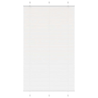 Tenda Plissettata Bianca 120x200 cm Larghezza Tessuto 119,4 cm