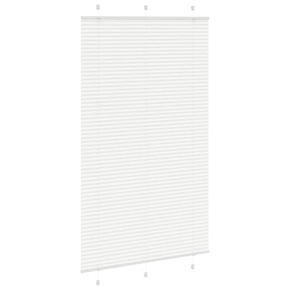Tenda Plissettata Bianca 120x200 cm Larghezza Tessuto 119,4 cm