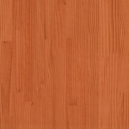Dormeuse senza Materasso Marrone Cera 80x200 cm Legno di Pino