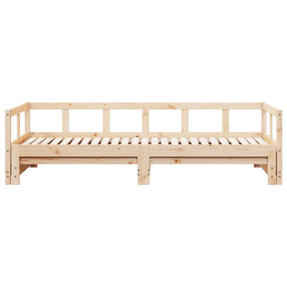 Dormeuse senza Materasso 90x190 cm in Legno Massello di Pino | homemem39