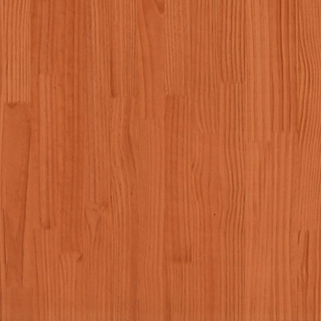 Dormeuse senza Materasso Marrone Cera 90x190 cm Legno di Pino