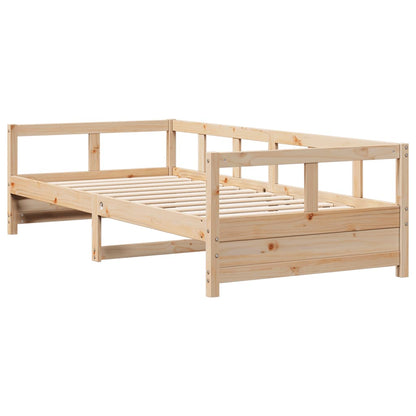 Dormeuse Naturale 80x200 cm in Legno Massello di Pino | homemem39