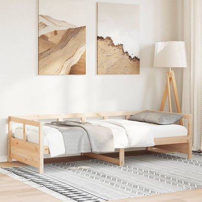 Dormeuse Naturale 80x200 cm in Legno Massello di Pino | homemem39