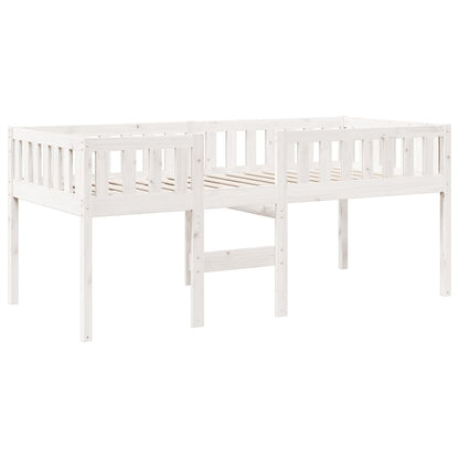 Letto per Bambini senza Materasso Bianco 80x200cm Massello Pino - homemem39
