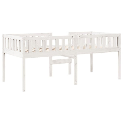 Letto per Bambini senza Materasso Bianco 80x200cm Massello Pino - homemem39