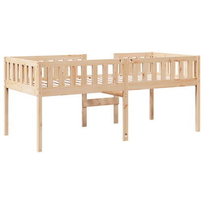 Letto per Bambini senza Materasso 90x200 cm Legno Massello Pino - homemem39