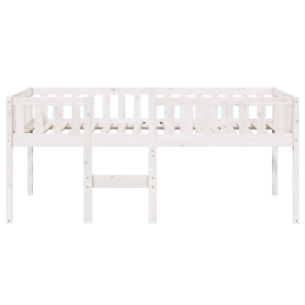 Letto per Bambini senza Materasso Bianco 90x190cm Massello Pino - homemem39