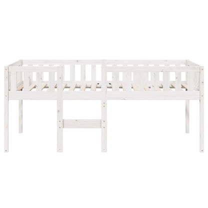 Letto per Bambini senza Materasso Bianco 90x190cm Massello Pino - homemem39