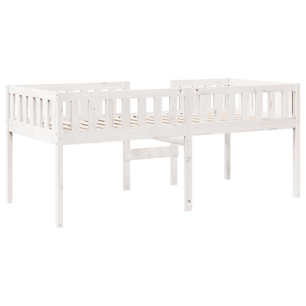 Letto per Bambini senza Materasso Bianco 90x190cm Massello Pino | homemem39