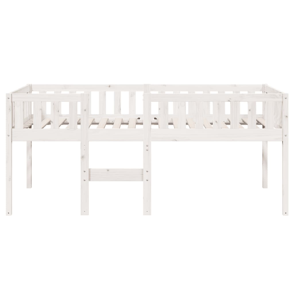 Letto per Bambini senza Materasso Bianco 75x190cm Massello Pino - homemem39