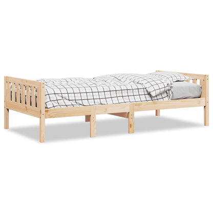Letto per Bambini senza Materasso 80x200 cm Legno Massello Pino - homemem39