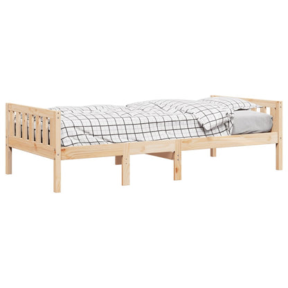 Letto per Bambini senza Materasso 80x200 cm Legno Massello Pino