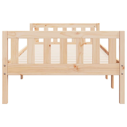 Letto per Bambini senza Materasso 80x200 cm Legno Massello Pino