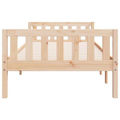 Letto per Bambini senza Materasso 90x200 cm Legno Massello Pino