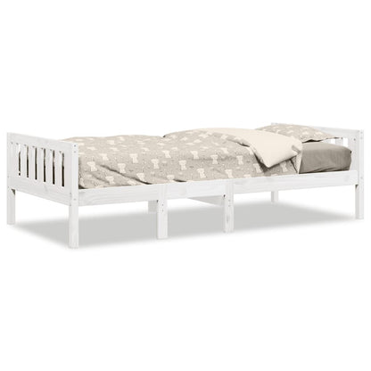 Letto per Bambini senza Materasso Bianco 90x200cm Massello Pino | homemem39