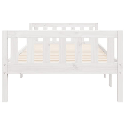 Letto per Bambini senza Materasso Bianco 90x190cm Massello Pino - homemem39