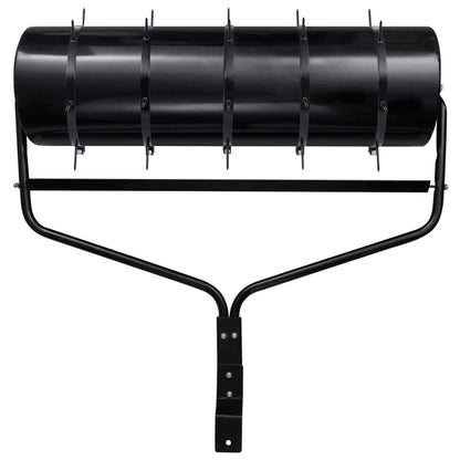 Rullo da Giardino con Aeratore a Morsetti Nero 63 L in Ferro - homemem39