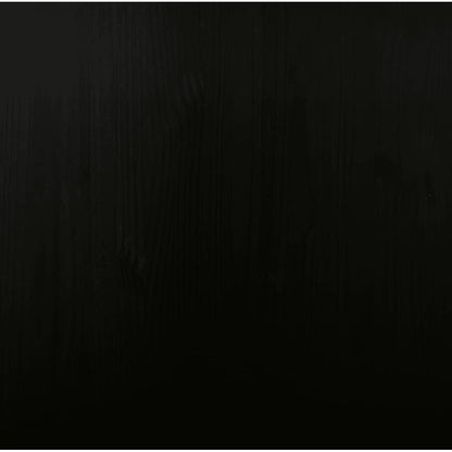 Armadietto Rotante con Cassetti MOSS Nero Legno Massello Pino | homemem39