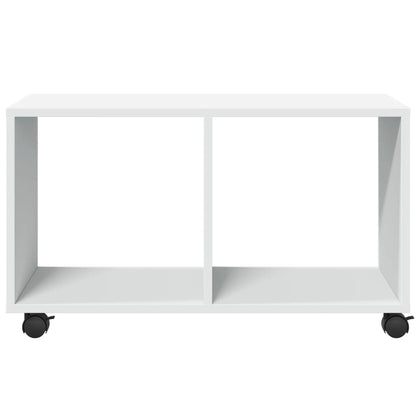 Mobiletto con Ruote Bianco 72x33x42,5 cm in Truciolato | homemem39