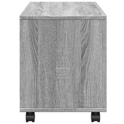 Mobiletto con Ruote Grigio Sonoma 72x33x42,5 cm in Truciolato | homemem39
