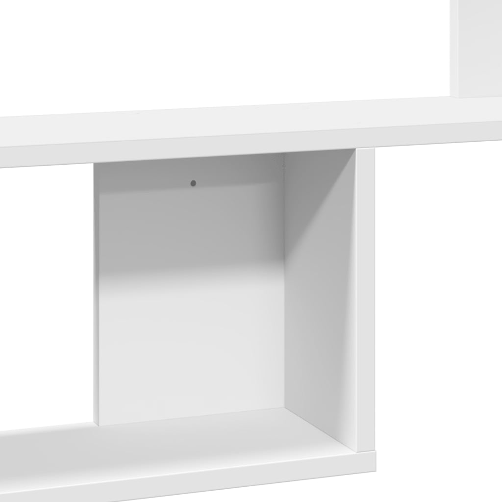 Scaffale a Parete Bianco 100x15x70 cm in Legno Multistrato | homemem39