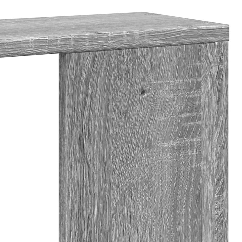 Scaffale a Muro Grigio Sonoma 100x15x70 cm in Truciolato | homemem39