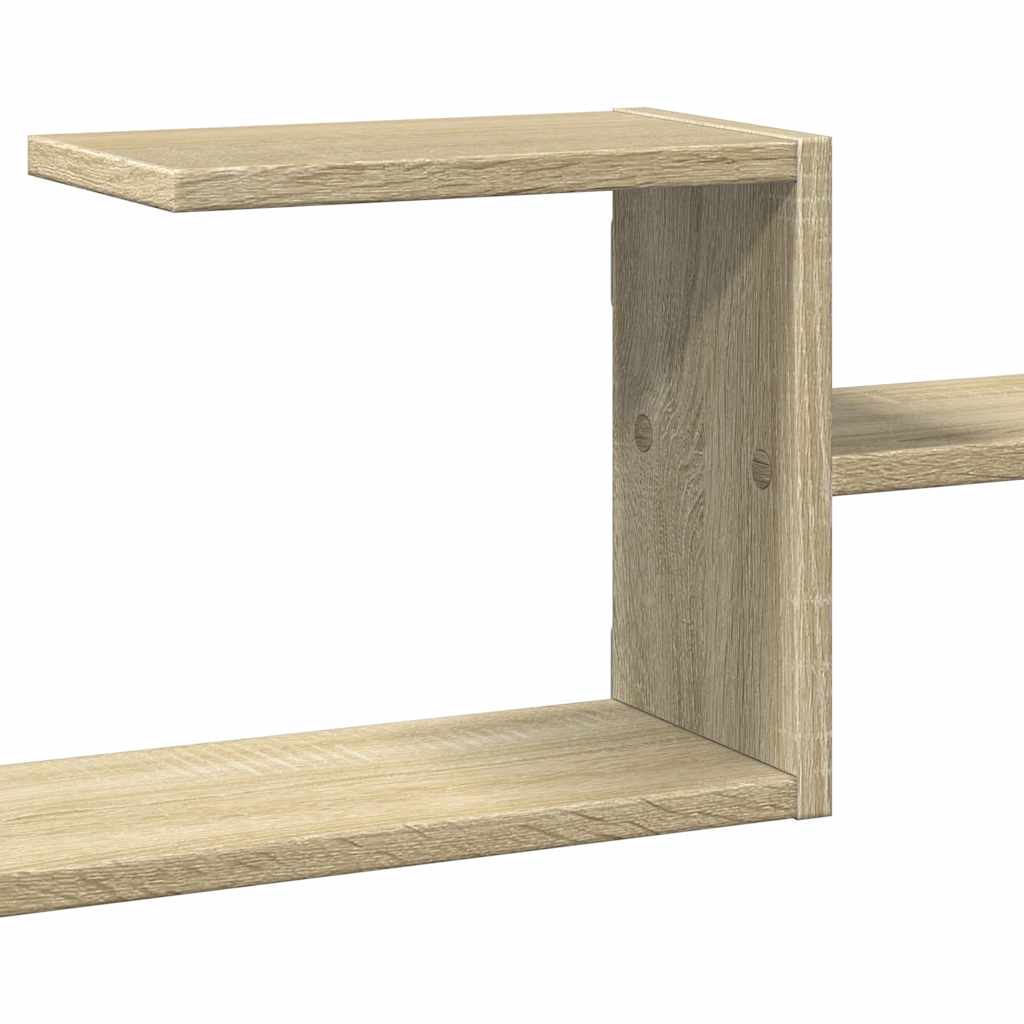 Scaffale a Parete Rovere Sonoma 104x15x49 cm in Truciolato | homemem39