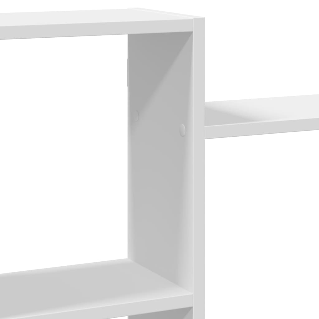 Scaffale a Parete Bianco 159x18x65 cm in Legno Multistrato | homemem39