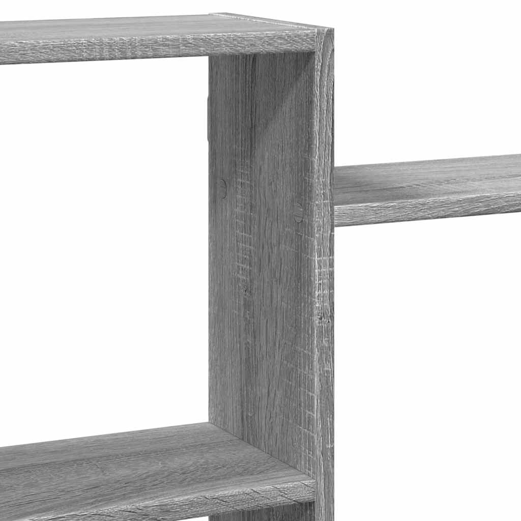 Mensola a Muro Grigio Sonoma 159x18x65 cm in Truciolato | homemem39